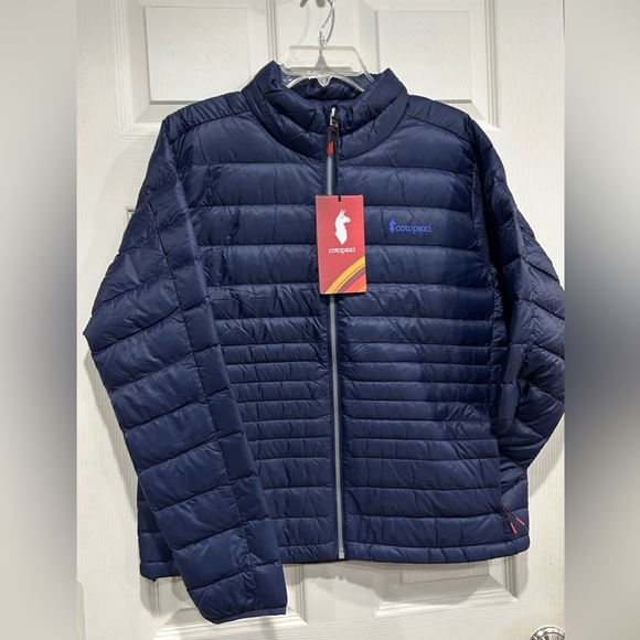 Cotopaxi Women’s XL Fuego Down Jacket Puffer Puff Navy Blue Maritime NWT - Picture 1 of 15